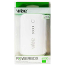 Купить Vibe 38370 Power Bank зарядное устройство Белая White 6000 mAh  7ft.ru в интернет магазине Семь Футов
