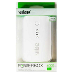 Vibe 38370 Power Bank зарядное устройство Белая White 6000 mAh 