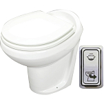 Thetford 363-38486 Низкопрофильный Tecma Easyfit™ ECO Permanent Морской туалет Белая White