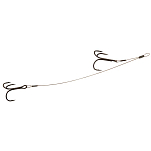 Fox rage NSH035 49 Strand Double Stinger 10/5 Cm Крюк Черный Black 4/6 
