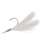 Sele 564106 Assist hook Feather  White 6