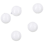 Mikado AM-SUR-K01-5-W Surfcasting Круглые бусины Белая White 5 mm 