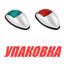 Огни ходовые светодиодные, комплект, серебристый пластик, 10-30 В (упаковка из 4 шт.) Anheart Marine E011005-CP_pkg_4