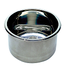 Купить Plastimo 18374 Встраиваемая круглая раковина из нержавеющей стали Silver 360 x 150 mm 7ft.ru в интернет магазине Семь Футов