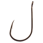 Mustad 10021AP-TX-1-10A Chinu Light Крючки С Одним Глазком Серебристый TitanX 1