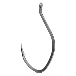 Mustad 929503 412 Catfish Triangle Point Крюк Серый  Tennese Shad 5/0 