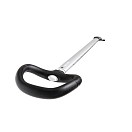 Купить Spinlock EA/2000S Удлинитель румпеля с асимметричной ручкой Черный Silver 2000 mm 7ft.ru в интернет магазине Семь Футов