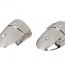 TESSILMARE 130-500-735 Торцевые заглушки для профиля SPHAERA 35 из нержавеющей стали с основанием из ПВХ / пара