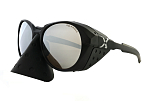 Спортивные очки HILX Oracle / Matt Black / Black Mirror Lens + Brown Mirror Polarized, hor06501-orbk2