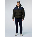North sails 603308-C002-XXL Куртка Beam Puffer Коричневый Forest Green / Navy Blue 2XL