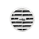 Жалюзи для воздушного шланга Wallas 2441 Ø60мм из белого композитного материала