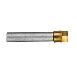 Цинковый анод Tecnoseal 02023T Ø16x76мм стержневой с латунной заглушкой для двигателей Caterpillar