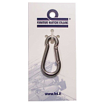 Forniture nautiche italiane 0606606PK Карабин Серебристый Silver 6 x 60 mm