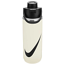 Купить Nike N100762911924 SS Recharge Chug Graphic Бутылка для воды White / Black 7ft.ru в интернет магазине Семь Футов