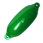 Надувной цилиндрический кранец Polimer Group MFM12422 12х42см 0,7кг из пластика цвета зелёный металлик