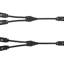 SEATEC Комплект кабелей Y-образного подключения солнечной батареи MC4 / 2-к-1 / 300 мм