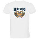 Купить Kruskis CA65500101C066 Футболка с коротким рукавом Seafood Crab Белая White S 7ft.ru в интернет магазине Семь Футов