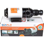 Фекальный насос с измельчителем SeaFlo SFMP2-120-01 01 24В 6А 45л/мин шланг Ø38/25мм 284x127,5x98мм