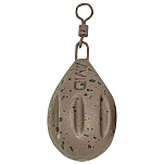 Avid carp A0420038 Dumpy Груша свинец Зеленый  Grey 99 g 