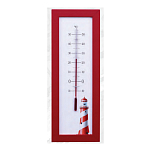 Термометр комнатный с маяком Termometros ANVI 20.0966 295х105мм красный из дерева