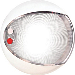Светильник накладной водонепроницаемый Hella Marine EuroLed 130 Touch 2JA 959 950-121 9-33В 4Вт белый корпус белый/красный свет