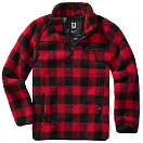 Brandit 5022-41-XL Куртка Teddy Troyer Красный  Red / Black XL