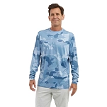 Pelagic 1015251003-SLT-M Футболка с длинным рукавом с защитой от ультрафиолета Vaportek Brush Camo Slate M
