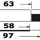 18-led light 24V,satin.nikel 13.433.23