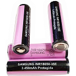 Aquas INR18650-35E 18650 Samsung 3450mAh Розовый  Pink