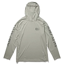 Купить Salty crew 20135477-GRAY-M Футболка с длинным рукавом от высыпаний Alpha flag pinnacle mask Серый Gray M 7ft.ru в интернет магазине Семь Футов