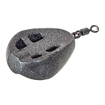 Carp expert 58216460 Поворотный питатель Серебристый Black 60 g