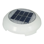  Вентилятор на солнечной батарее Marinco Day & Night 2000 N20704W Ø222x50мм 27м³/час из белого пластика