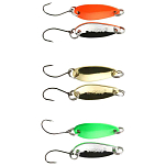 Mikado PMB-I01-1.5-FS Мини-ложка 24 Mm 1.5g Многоцветный Fluo Green / Silver