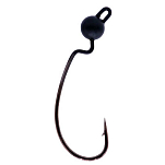 Herakles AMHKOF07030 Джиг-головка Offset  Black 7.0 g