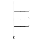 Купить Lineaeffe 5644810 связанный крючок Power Salt Metal Booms 1.5 m Clear 2 7ft.ru в интернет магазине Семь Футов