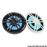 XS-SL10SPGW da 10” 400W, griglia sport grigia, 29.849.03