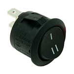 Pros NPE-687 1P 12A 12/24V Кнопка типа «вкл-выкл-вкл» Black