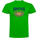 Купить Kruskis CA65500683C066 Футболка с коротким рукавом Seafood Crab Зеленый Green 3XL 7ft.ru в интернет магазине Семь Футов