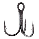 Akami 014554 BNI Round Тройной Крючок Черный Black 4 
