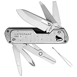 Leatherman 832686 Free T4 Мульти Инструмент Серебристый Silver