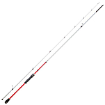 Daiwa SPRF802MLXFSAF Spitfire RF 1 Секция спиннинга Серебристый White / Red 2.44 m 