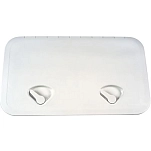 Beckson marine 35-ht1424aw прямоугольный люк White 64x38x5 35.56 x 60.96 cm