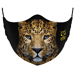 Otso FM-LEF20-UXS Animals Маска для лица Бежевый  Leopard Face XS