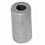 Tecnoseal 2626449 Yamaha 6-300HP Цинковый цилиндрический анод  Silver 20 x 13 mm 