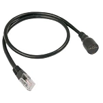 Bep marine 80-911-0085-01 Адаптерный кабель RJ45-PB 50 cm Black