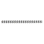Talamex 01222628 8 mm Fender Braided Rope Черный  White / Black 2.5 m 