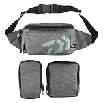 Daiwa 15840004 поясная сумка Logo  Grey