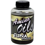 Pro elite baits P8433867 Amino Tuna Spirulina 300ml Масло Золотистый Black