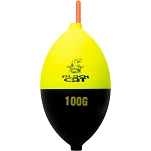 Black cat bo600013-unit Поплавок Hard Core Beacon Floats Black / Yellow 10x10x5 300 g