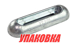 Анод цинковый для корпуса, 200x65x38 мм (упаковка из 10 шт.) Bestanode VT100_pkg_10